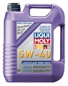 Моторное масло Liqui Moly Leichtlauf High Tech SAE 5w40, 5л